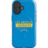 NFL Los Angeles Chargers Blue Performance Series iPhone 16 Plus Magsafe Impact Case